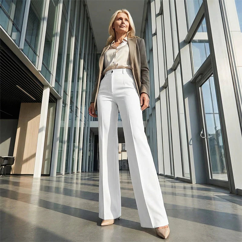 Pure Line – Elegante Hose mit weitem Bein